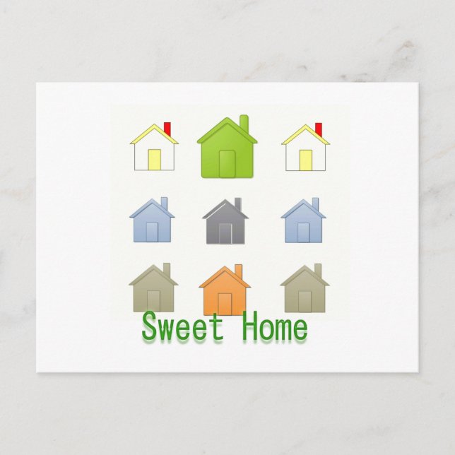 Postal De Invitación Fiesta de Calentamiento de la Casa Dulce (Anverso)
