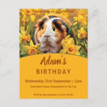 Fiesta de cumpleaños de los cerdos de Guinea