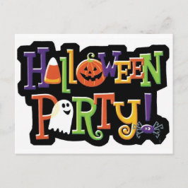Postal De Invitación Fiesta de Halloween