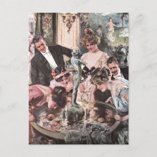 Postal De Invitación Fiesta de Halloween en Victoria (Anverso)