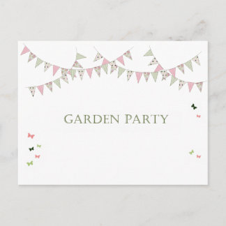 Postal De Invitación Fiesta de jardín -