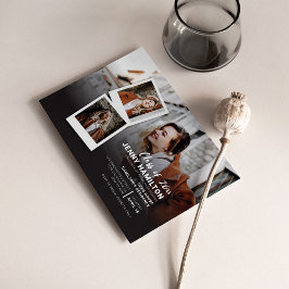 Postal De Invitación Fiesta de la Open House de Graduación 2025