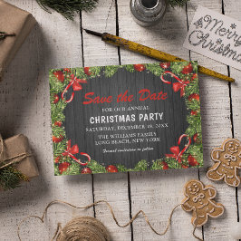 Postal De Invitación Fiesta de Navidades rusos tradicionales | Guardar 