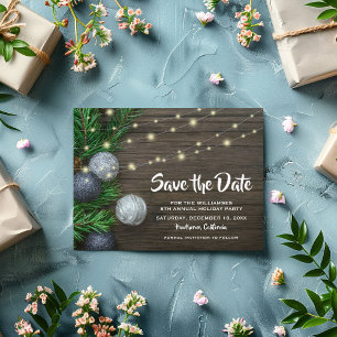 Postal De Invitación Fiesta de vacaciones de Navidades rusos salva la f