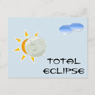 Postal De Invitación Fiesta de visualización de eclipse total
