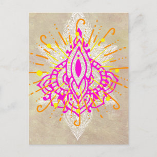 Postal De Invitación Fiesta Diwali