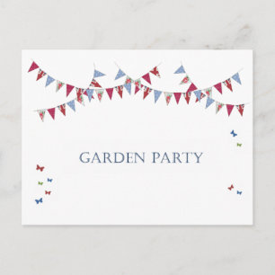 Postal De Invitación Fiesta en el jardín / Barbacoa -