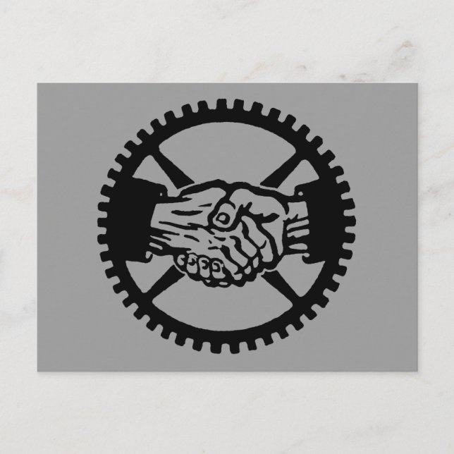 Postal De Invitación Fiesta Laboral Estadounidense (Anverso)