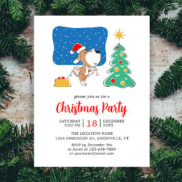 Postal De Invitación Fiesta Santa Hat
