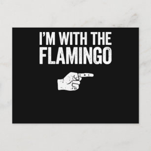 Postal De Invitación Flamencos   Im Con El Flamingo Coincidentes
