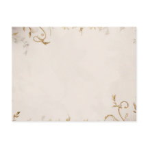 postal de invitación floral