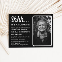 Foto de cumpleaños número 80 de mujeres negras bla