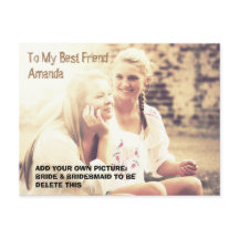 Foto de personalizado y mensaje personalizado