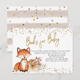 Postal De Invitación Fox Oh Boy Fall Pumpkin Boys for Baby Baby Shower