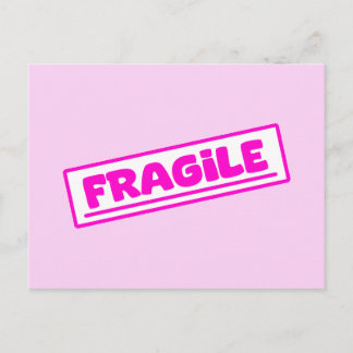 Postal De Invitación Frágil