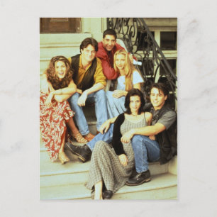 Postal De Invitación FRIENDS™ Elenco Sentado en la Escalera