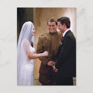 Postal De Invitación FRIENDS™   Joey se casa con Monica y Chandler