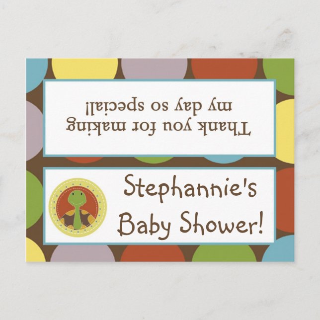 Postal De Invitación Goody Bag Topper Jungla Cuentos Safari (Anverso)