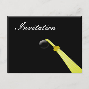 Postal De Invitación Gorra Grad ,Invitación a la fiesta de graduación