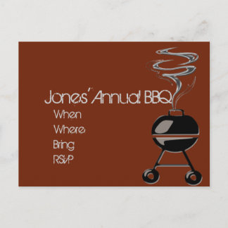 Postal De Invitación GrillMasters...