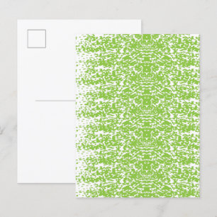 Postal De Invitación Grunge Lime Textura Verde