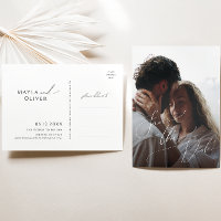 Guardar Fecha con Foto Completa Letra Mínima Capri