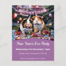 Guinea Cerdos Fiesta de Nochevieja