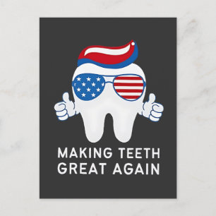 Postal De Invitación Hacer que los dientes sean geniales de nuevo Denta