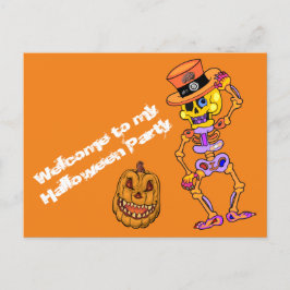 Postal De Invitación Halloween Einladung