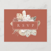 Hojas de Palma Oxidadas Marco de Boda Solicitud de