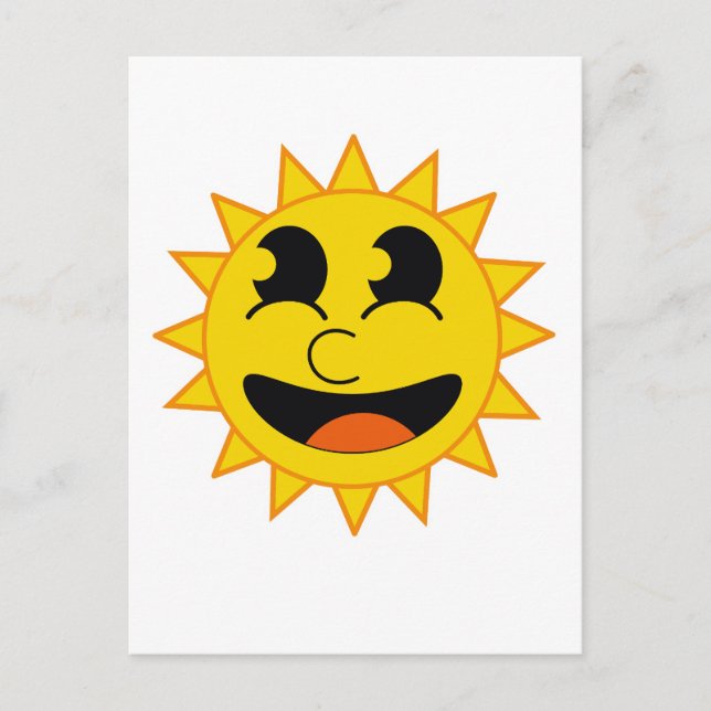 Postal De Invitación Hola Sol (Anverso)