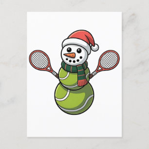 Postal De Invitación Hombre de nieve béisbol Navidad Santa béisbol Depo