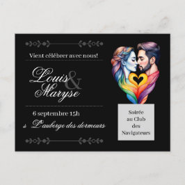 Postal De Invitación Invitation de mariages | Faire-part