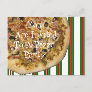 Postal De Invitación Italiano
