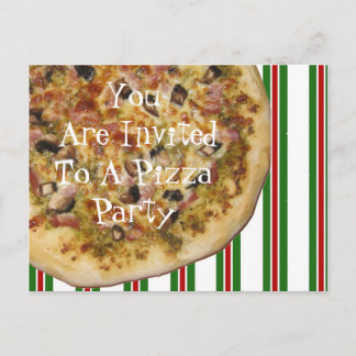 Postal De Invitación Italiano