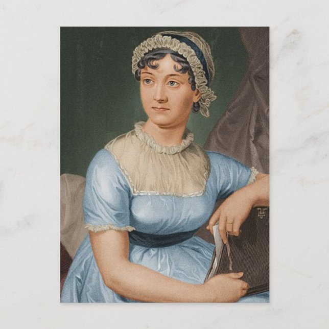 Postal De Invitación Jane Austen (Anverso)