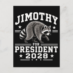 Postal De Invitación Jimothy presidente 2028