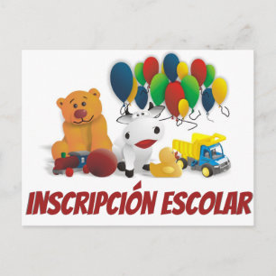 Postal De Invitación Juguete para niños