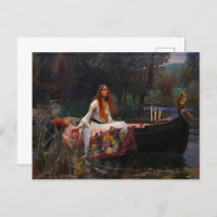 La dama de Shalott por John William Waterhouse