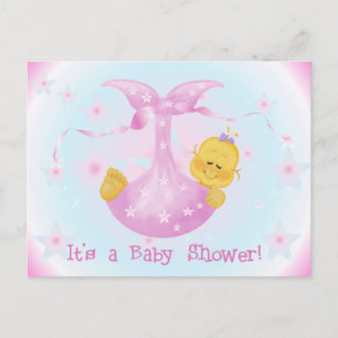 Postal De Invitación La estrella BabyShower invita