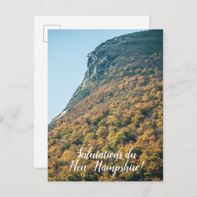 Postal De Invitación La manta del otoño (Anverso / Reverso)