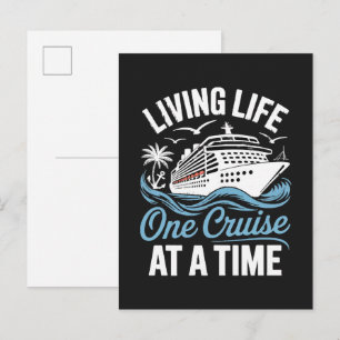 Postal De Invitación La vida de las mujeres, un crucero a la vez