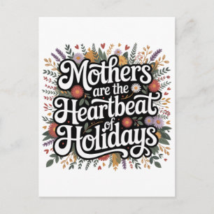 Postal De Invitación Las madres son el latido de las vacaciones