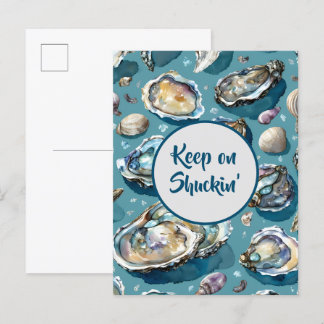 Postal De Invitación Las marismas siguen con los clanes de las ostras