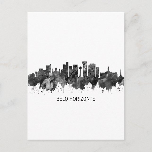 Postal De Invitación Línea aérea Belo Horizonte Brasil (Anverso)