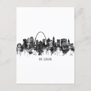 Postal De Invitación Línea aérea de St. Louis Missouri