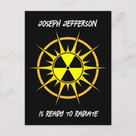 Postal De Invitación Listo para radiación de graduación