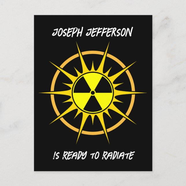 Postal De Invitación Listo para radiación de graduación (Anverso)