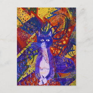 Postal De Invitación Llegada - fiesta moderno abstracto del amor