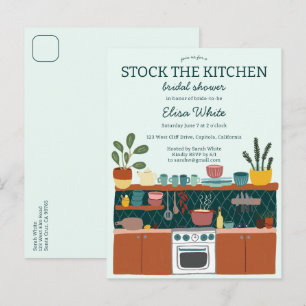 Postal De Invitación LLENA LA COCINA Despedida de soltera Dulce PERSONA